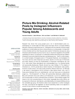 Picture-Me-Drinking_Alcohol-Related-Posts-by-Instagram-Influencers Popular-Among Adolescents-and Young Adults